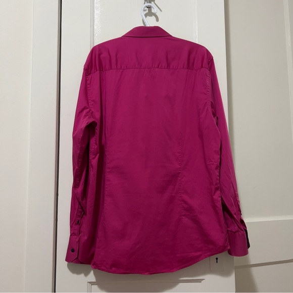 Le Chateau Hot Pink Dress Shirt - Picture 3 of 6
